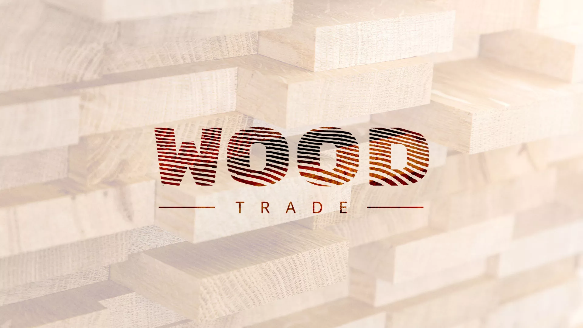 Разработка логотипа для компании «Wood Trade» в Фокино