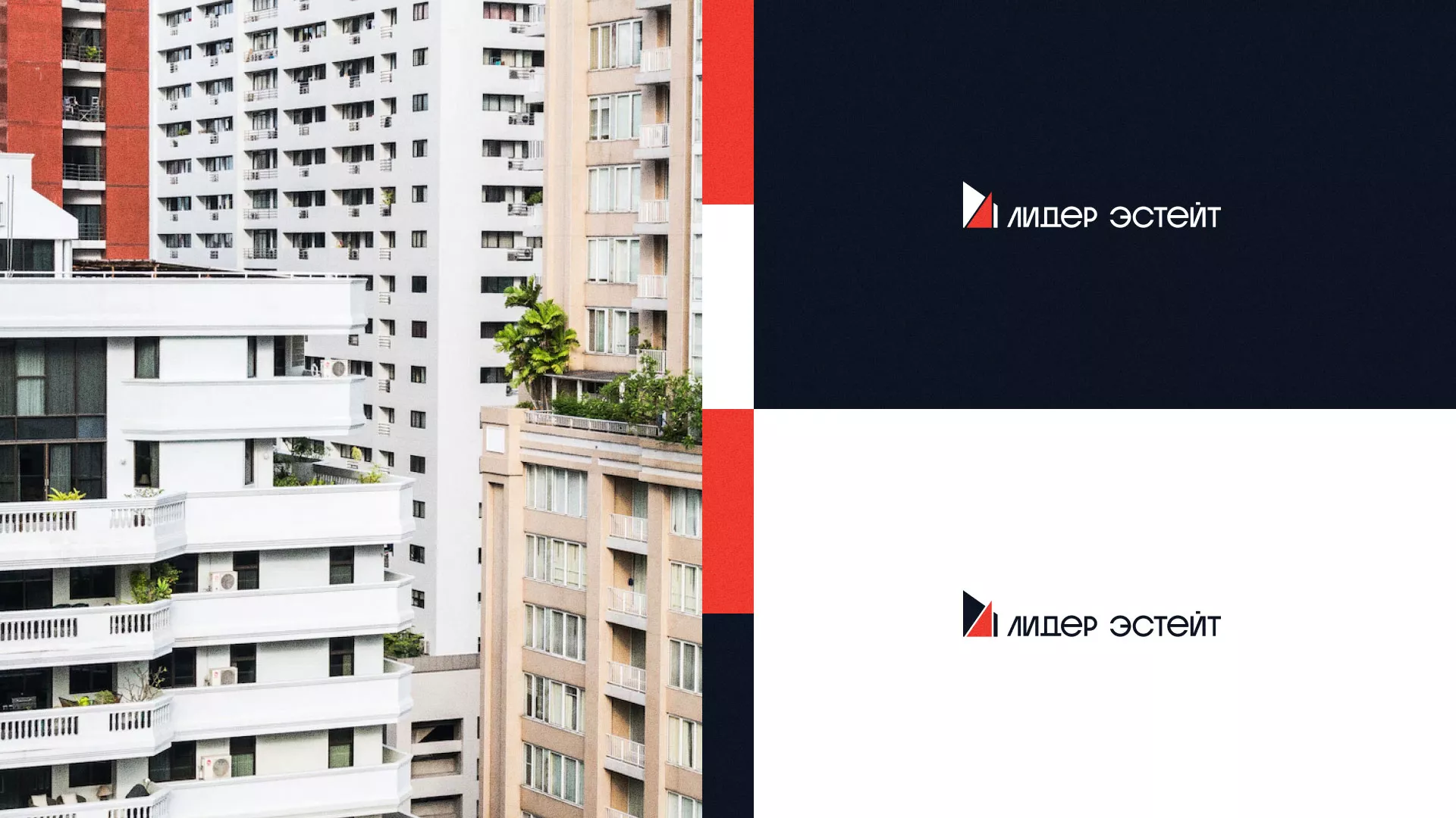 Сделали логотип для агентства недвижимости «Лидер Эстейт» в Фокино